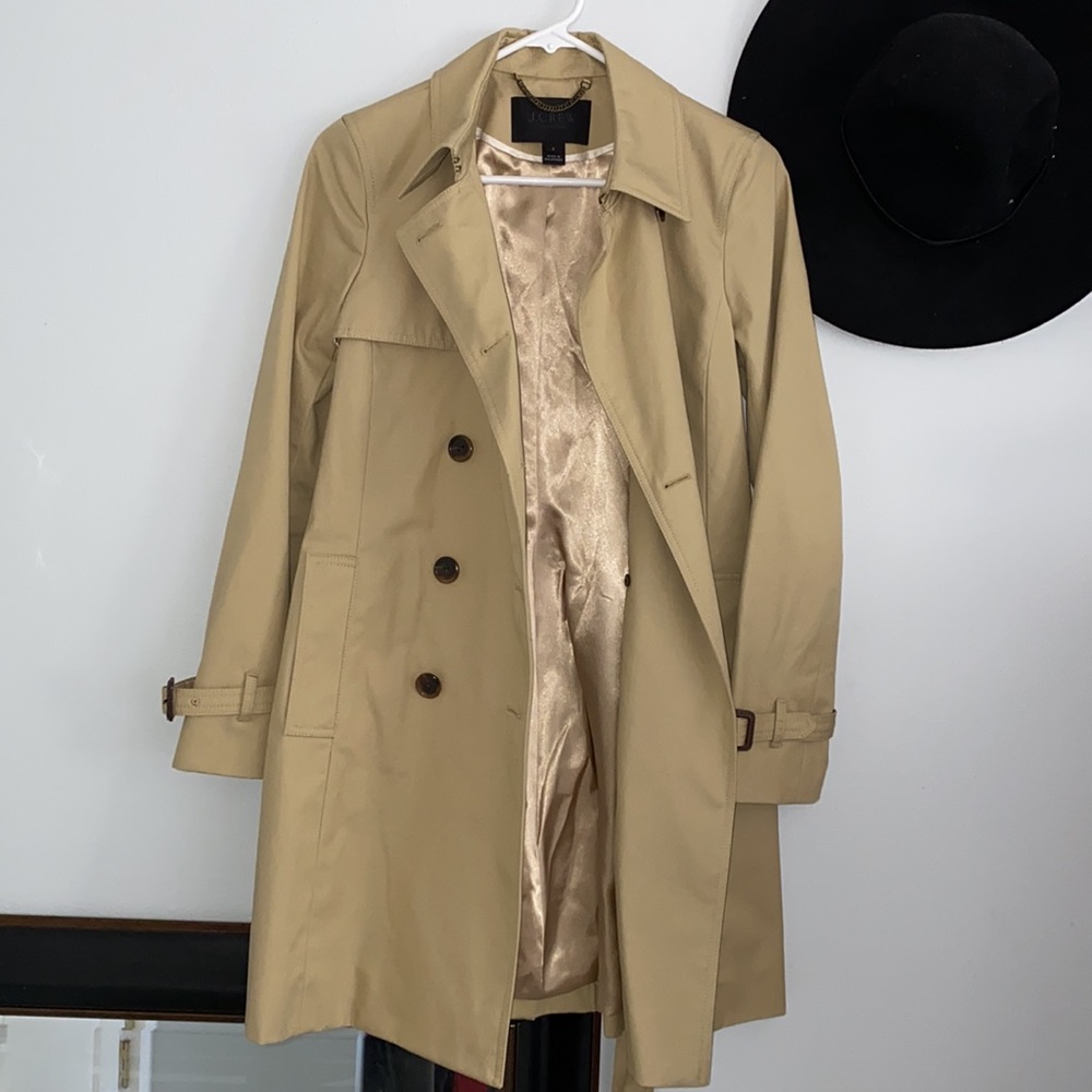 JCrew Collection Trench Coat - Picture 6 of 8